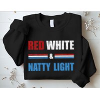 Red White & Nattylight Wo Beer Lovers Amusing Sweatshirt