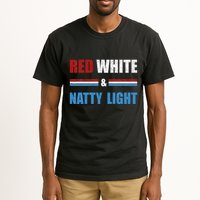Red White & Nattylight Wo Beer Lovers Amusing Tall T-Shirt