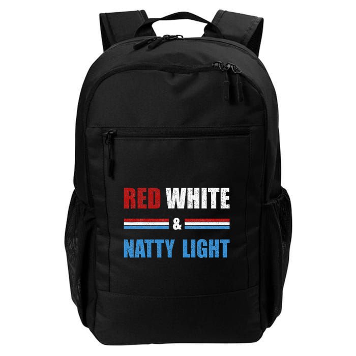 Red White & Nattylight Wo Beer Lovers Amusing Backpack