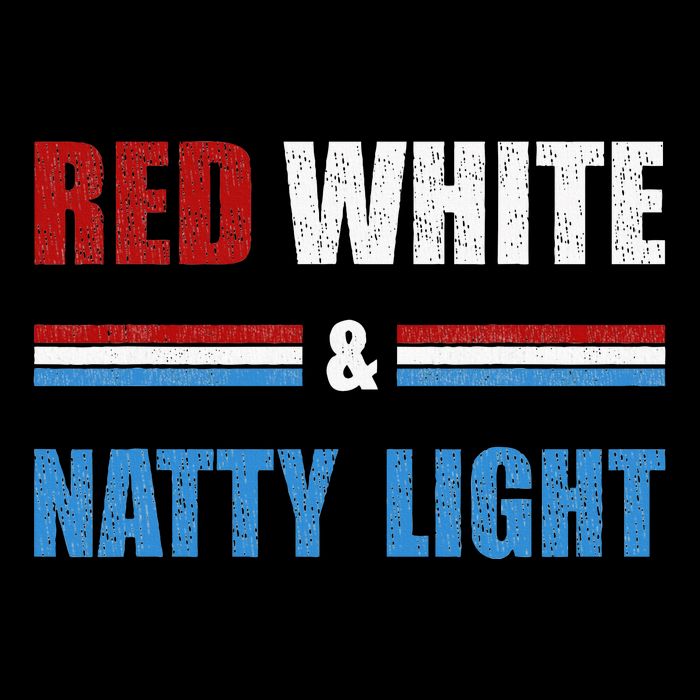 Red White & Nattylight Wo Beer Lovers Amusing Backpack