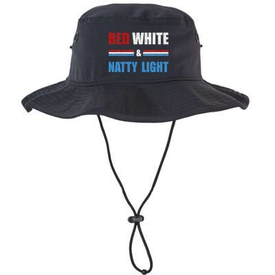 Red White & Nattylight Wo Beer Lovers Amusing Bucket Hat