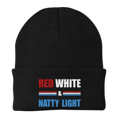 Red White & Nattylight Wo Beer Lovers Amusing Beanie
