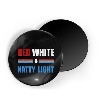 Red White & Nattylight Wo Beer Lovers Amusing Magnet