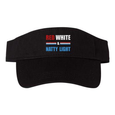 Red White & Nattylight Wo Beer Lovers Amusing Visor