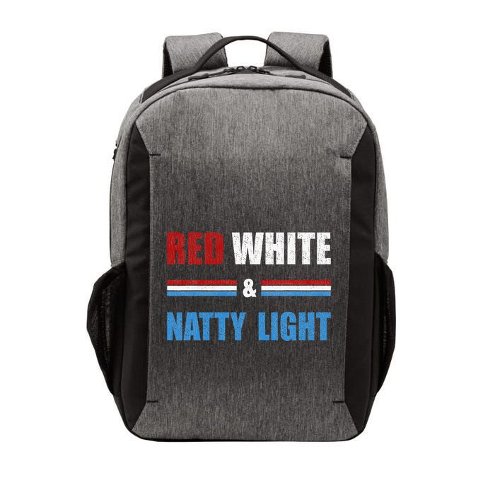 Red White & Nattylight Wo Beer Lovers Amusing Vector Backpack