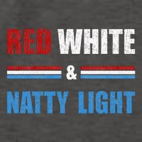 Red White & Nattylight Wo Beer Lovers Amusing Vector Backpack