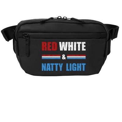 Red White & Nattylight Wo Beer Lovers Amusing Crossbody Pack