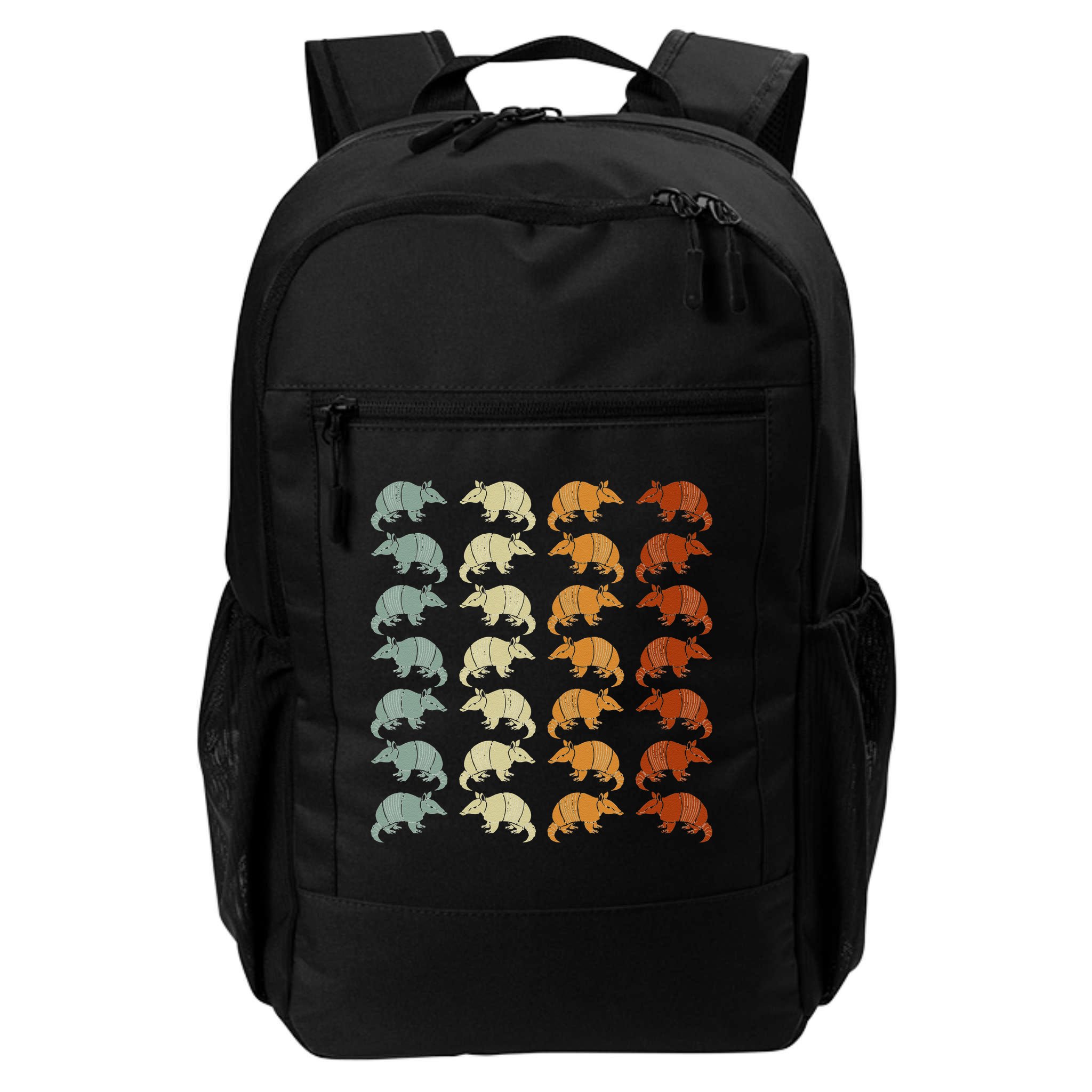 Retro Wild Nature Armadillo Lover Animal Armadillo Backpack