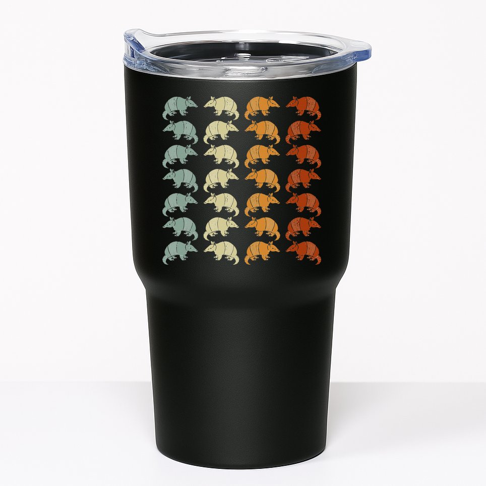 Retro Wild Nature Armadillo Lover Animal Armadillo Tumbler