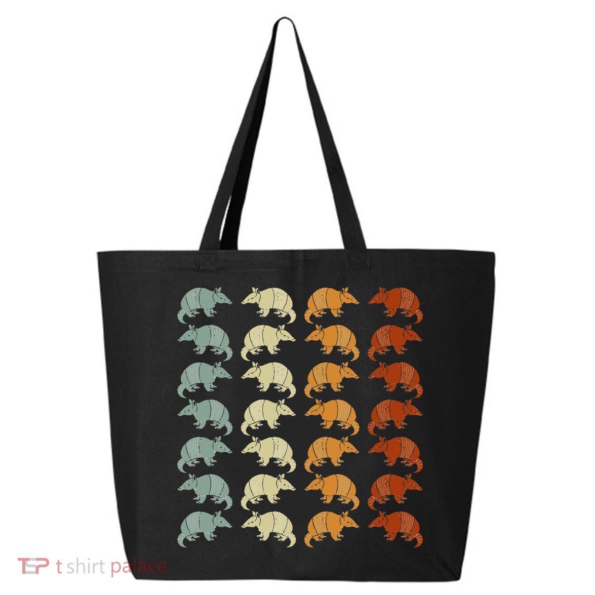Retro Wild Nature Armadillo Lover Animal Armadillo 25L Jumbo Tote