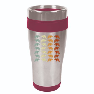 Retro Wild Nature Armadillo Lover Animal Armadillo 16oz Travel Tumbler