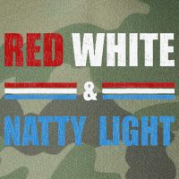 Red White & Natty Light For Wo Beer Lovers amusing Legacy Tie Dye Trucker Hat