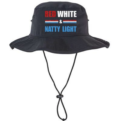 Red White & Natty Light For Wo Beer Lovers amusing Bucket Hat