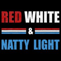 Red White & Natty Light For Wo Beer Lovers amusing Drawstring Bag