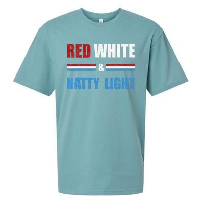 Red White & Natty Light For Wo Beer Lovers amusing Sueded Cloud Jersey T-Shirt