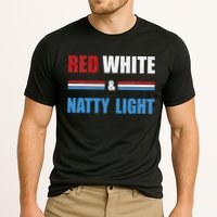 Red White & Natty-Light For Wo Beer Lovers amusing Performance Shirt