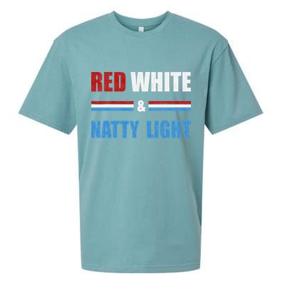 Red White & Natty-Light For Wo Beer Lovers amusing Sueded Cloud Jersey T-Shirt