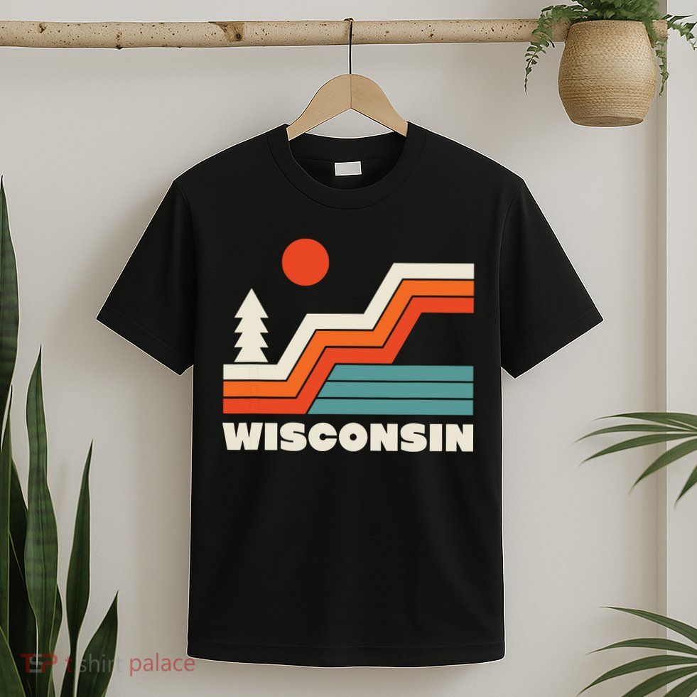 Retro Wisconsin Outdoors Nature T-Shirt