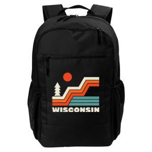 Retro Wisconsin Outdoors Nature Daily Commute Backpack