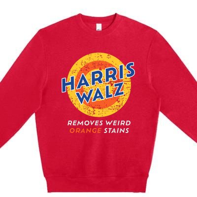 Removes Weird Orange Stains Premium Crewneck Sweatshirt