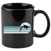 Retro Whale Orca 11oz C Handle Ceramic Mug