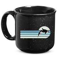 Retro Whale Orca 15oz Campfire Ceramic Mug