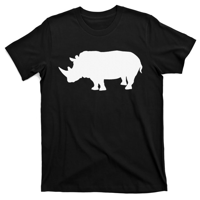 Rhino White Print Long Sleeve Rhino T-Shirt