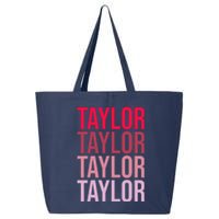 Retro Wordmark Pattern I Love 25L Jumbo Tote