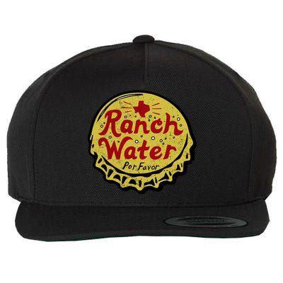 Ranch Water Por Favor Wool Snapback Cap