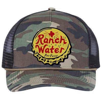 Ranch Water Por Favor Retro Rope Trucker Hat Cap