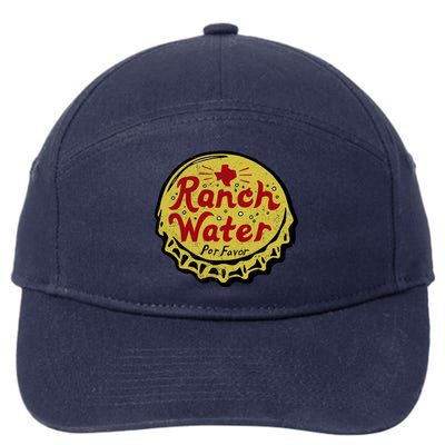 Ranch Water Por Favor 7-Panel Snapback Hat