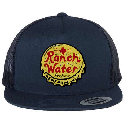 Ranch Water Por Favor Flat Bill Trucker Hat