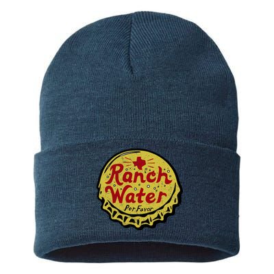 Ranch Water Por Favor Sustainable Knit Beanie