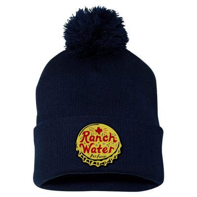 Ranch Water Por Favor Pom Pom 12in Knit Beanie