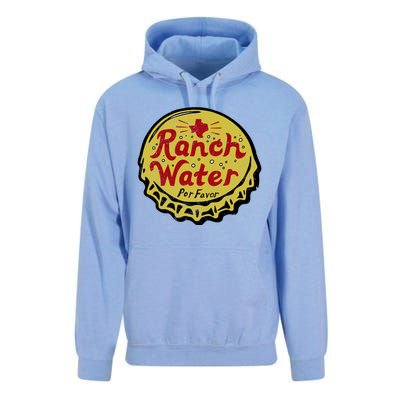 Ranch Water Por Favor Unisex Surf Hoodie