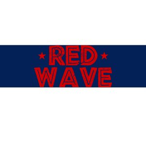 Red Wave Pro Republican Bumper Sticker