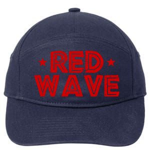 Red Wave Pro Republican 7-Panel Snapback Hat