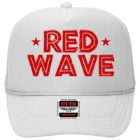 Red Wave Pro Republican High Crown Mesh Back Trucker Hat