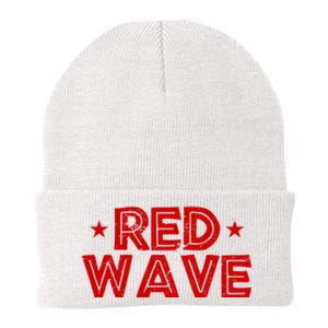 Red Wave Pro Republican Knit Cap Winter Beanie