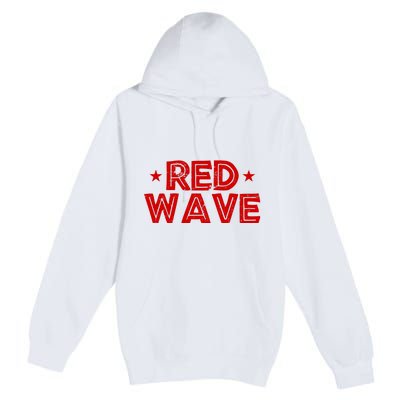 Red Wave Pro Republican Premium Pullover Hoodie