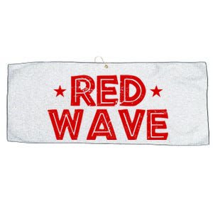 Red Wave Pro Republican Large Microfiber Waffle Golf Towel