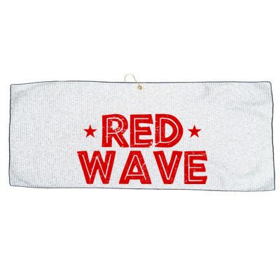 Red Wave Pro Republican Large Microfiber Waffle Golf Towel