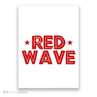 Red Wave Pro Republican Poster