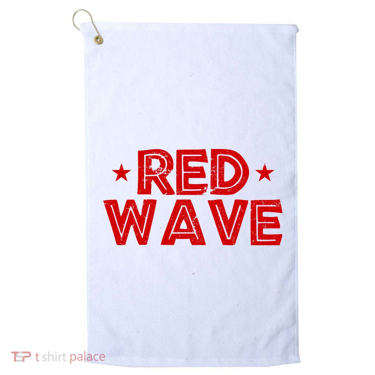 Red Wave Pro Republican Golf Towel