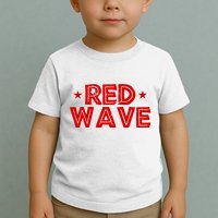 Red Wave Pro Republican Toddler T-Shirt