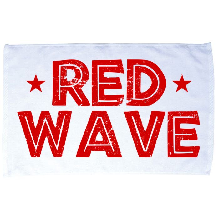 Red Wave Pro Republican Microfiber Hand Towel