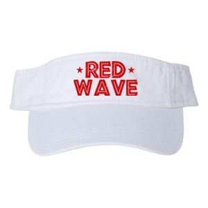 Red Wave Pro Republican Valucap Bio-Washed Visor