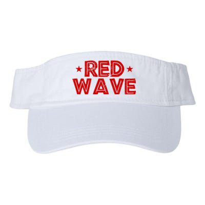 Red Wave Pro Republican Valucap Bio-Washed Visor