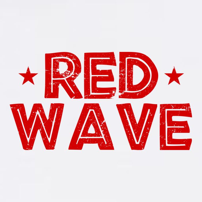 Red Wave Pro Republican Ladies Long Sleeve Shirt