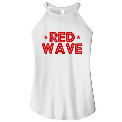 Red Wave Pro Republican Women's Perfect Tri Rocker Tank